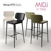 Wrap H75 Stool / MIDJ in Italy