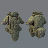 Body armor 6B43 RF