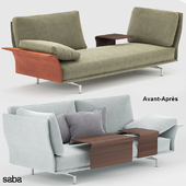 Sofa saba Italia Avant-Apres