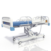 Medical armchair-bed for delivery
