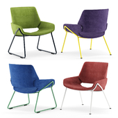 PROSTORIA Monk Easy Chair metal By Grupa