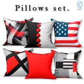 Set of decorative sofa cushions (Set 070).