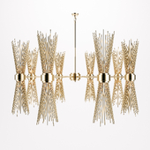 Skyla Brass Chandelier