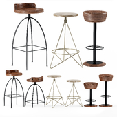 Industrial Bar Stool by Arteriors