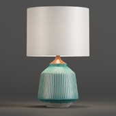 John Lewis Ripple Large Ceramic Table Lamp