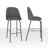 Aleta bar stool by Viccarbe / Bar stool Aleta