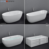 Antoniolupi set 45 (Ago, Biblio, Dafne, Reflexmood) freestanding bathtub