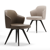 Leslie Dining chair minotti