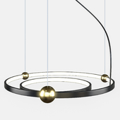 Scandlight Hetty A Planetary Chandelier