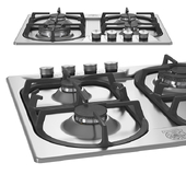 60 4-Burners, Triple Ring 4 kW Wok Burner