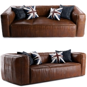 Cigar Rawhide Brown sofa