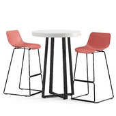 Article Anco Quince Red Bar Stool