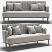 Adriana Hoyos Grafito Loveseat-200