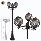 Lamppost Maytoni O023FL-03G Via