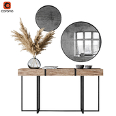 Decoration Set 03 pampas & Console