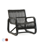 Cane-Line Curve Lounge Armchair