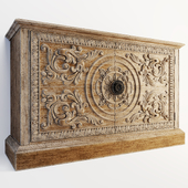 True Vintage Two Door Accent Console