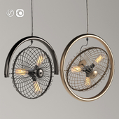 Fan ceiling light