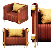 Leather Arm chair 01