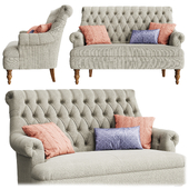 Wood Bros Pickering Compact 2 Seater Sofa