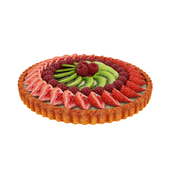 Fruit berry tart