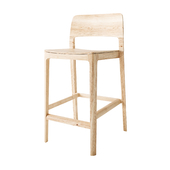 Wood stool