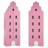 Childrens Wardrobe-House Zamburg M240 Sufix (OM)