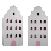 Childrens Wardrobe-House Zamburg L205 Sufix (OM)