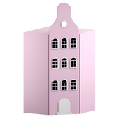 Children&s Wardrobe-House Piepenburg S195 corner Sufix (OM)