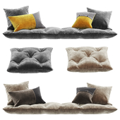 Seat pillow set 6