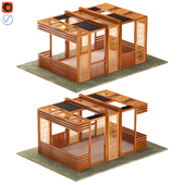 Wood Awning 02