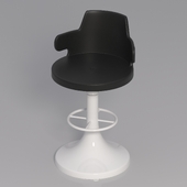 barstool leather