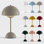 Flowerpot VP9 Verner Panton 1968, Portable table lamp