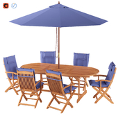 Garden dining set