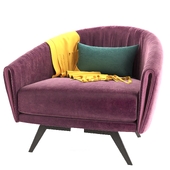 Saddle armchair