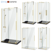 Shower enclosures Radaway | Furo gold set 115