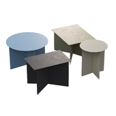 HK Living Metal side tables