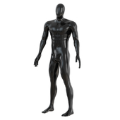 Abstract male mannequin 130