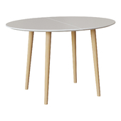 Oakland table white oval