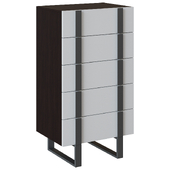 Chest of drawers CP1706-A-GRIS RAL7037