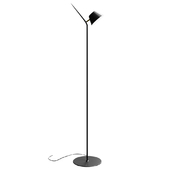 Floor lamp Mysti black