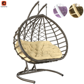 Hanging chair three-seater STULER