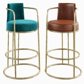 art-puf High-tech designer bar stool