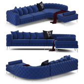 Chesterfield Corner Sofa by Efsunkar Tasarım Uygulama