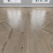 Parquet Oak, 3 types: herringbone, linear, chevron.