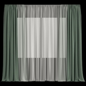 Sheer tulle curtains