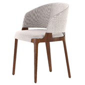 Velis Chair with armrests by Potocco