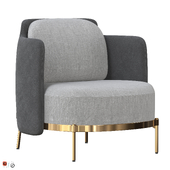Minotti tape armchair