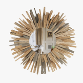 Driftwood mirror