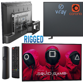 TV Samsung UE43TU7002U / Rigged